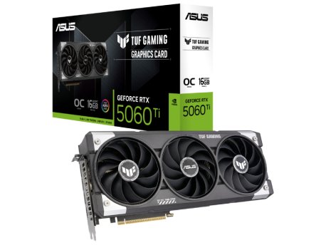 ASUS NVidia GeForce RTX 5060 Ti 16GB TUF-RTX5060TI-O16G-GAMING grafička karta