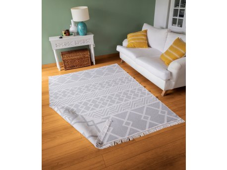 Conceptum Hypnose Tepih 22995A White Grey 60 x 100 (932ELT1188)