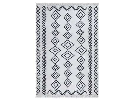 Conceptum Hypnose Tepih 23000A White Black 60 x 100 (932ELT1214)