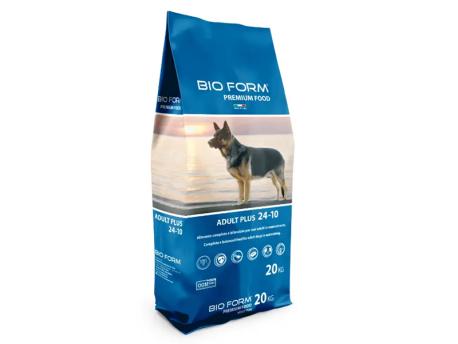 BIO FORM Hrana za pse Standard Adult Plus, Dehidrirano meso i žitarice, 20 kg