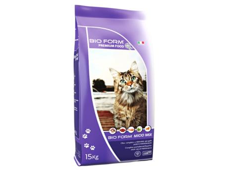 BIO FORM Hrana za mačke 15kg Micio Mix 28/12