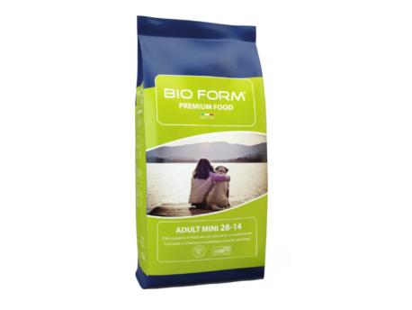 BIO FORM Premium hrana za pse 3kg Dog Adult Mini 28/14