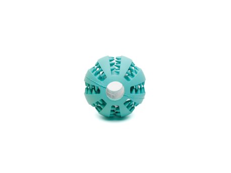 Savacoop Igračka za psa - Lopta za poslastice Mint Fresh 6cm svetlo plava