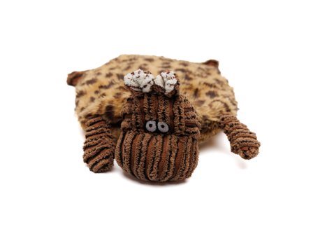 Savacoop Plišana igračka za psa - Nilski konj leopard dezen 18cm