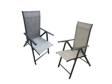 ED Vrtne stolice na sklapanje, 77x55x102 cm, 32-775000