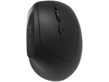 CANYON Miš MW-25 Ergonomic LED AA Dual mode Wireless Black