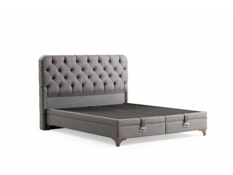 HANAH HOME Bračni krevet Samira 180 x 200 Grey