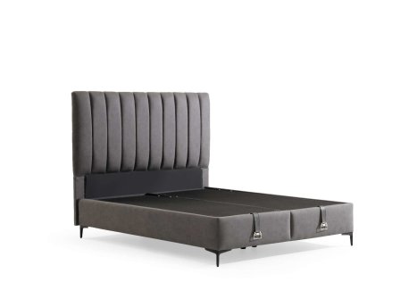 HANAH HOME Bračni krevet Leonora 180 x 200 Grey