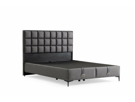 HANAH HOME Bračni krevet Abella 160 x 200 Grey
