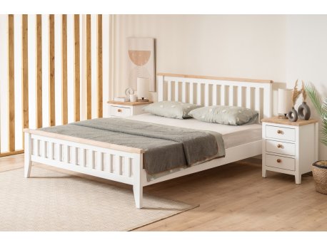 HANAH HOME Bračni krevet Inci Modern Country 160 x 200