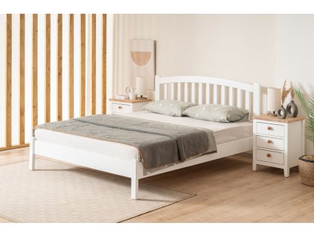 HANAH HOME Bračni krevet Nil Modern Country 120 x 200