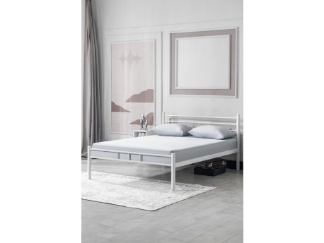 HANAH HOME Bračni krevet K70 White (140 x 190)