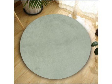 Conceptum Hypnose Okrugli tepih Oval Plush Light Grey 100 cm (202BLY1349)