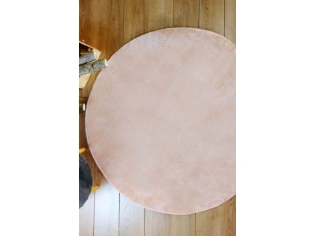 Conceptum Hypnose Okrugli tepih Tavsan Camel 100 x 100 (551CST1304)