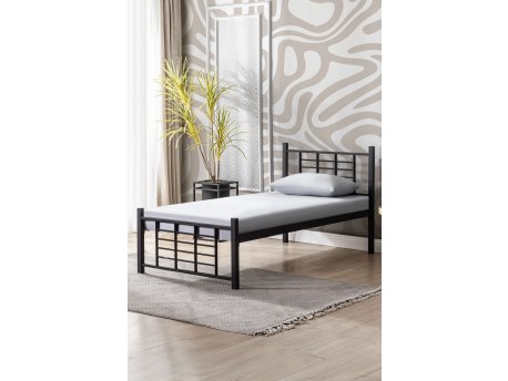 HANAH HOME Krevet K01 Black (100 x 200)