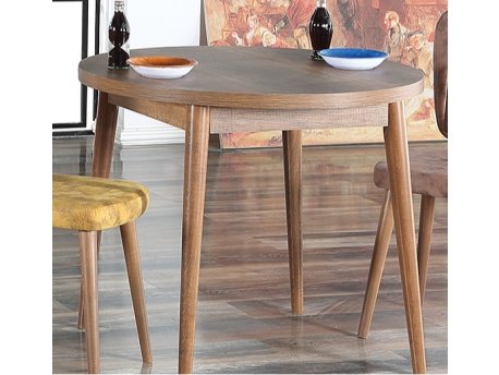 HANAH HOME Trpezarijski sto Stil Barok Walnut