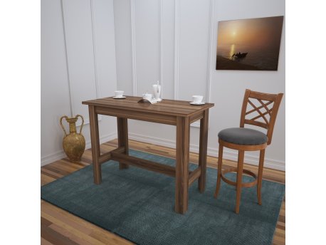HANAH HOME Trpezarijski sto Barra Walnut