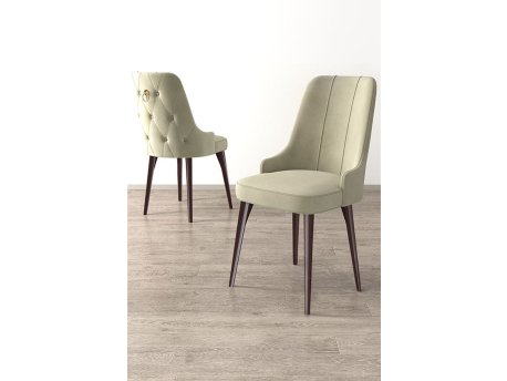 HANAH HOME Set 6 stolica Newa Cream Brown