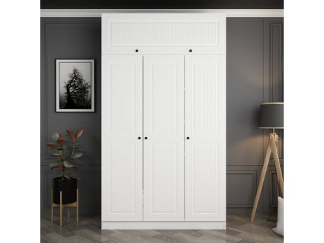 HANAH HOME Minar 3 Mebran Kapak 2 Cekmece 235 White