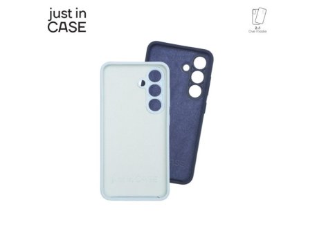 JUST IN CASE 2u1 Extra case MIX PLUS paket maski za telefon Samsung S25 PLAVI
