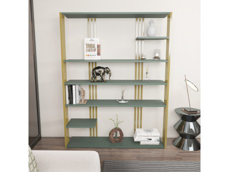 HANAH HOME Polica za knjige Jenny Green Gold
