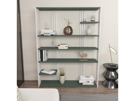 HANAH HOME Polica za knjige Jenny Green White