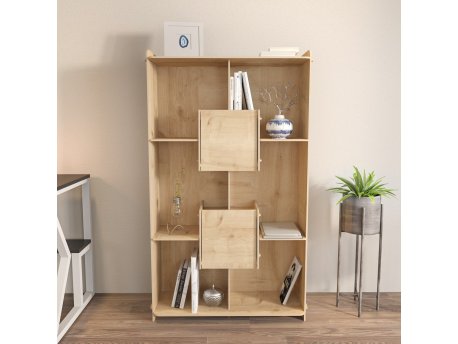 HANAH HOME Polica za knjige Pana Oak