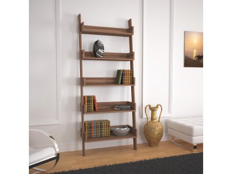 HANAH HOME Polica za knjige Only Walnut