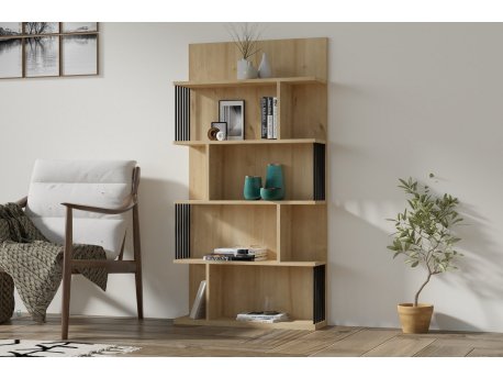 HANAH HOME Polica za knjige Alex Sapphire