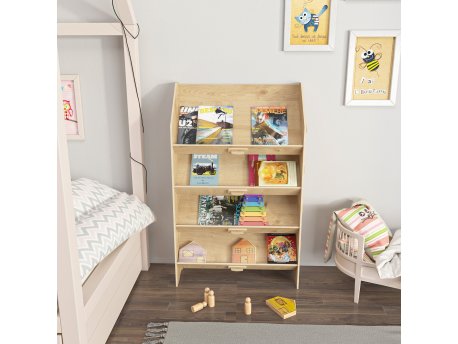 HANAH HOME Polica za knjige Aros Oak