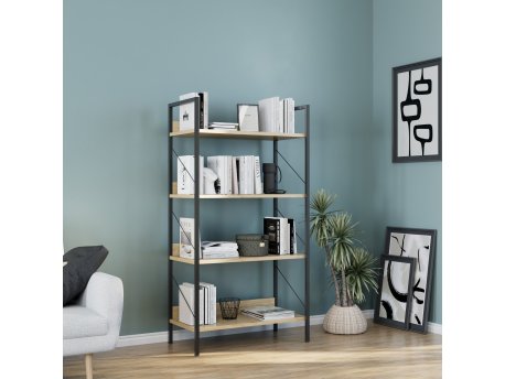 HANAH HOME Polica za knjige Ktp 840 Ff 1