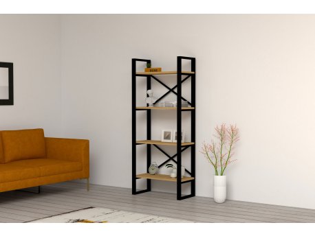 HANAH HOME Polica za knjige Alaro Sapphire