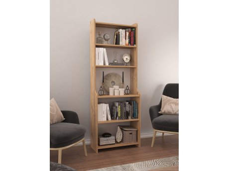 HANAH HOME Polica za knjige Etna Atlantic Pine