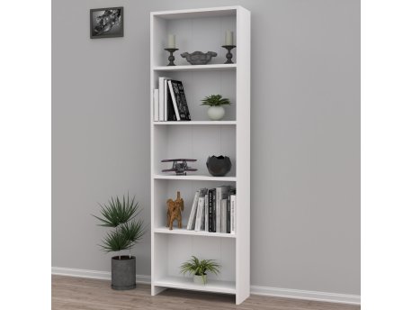 HANAH HOME Polica za knjige Laris White