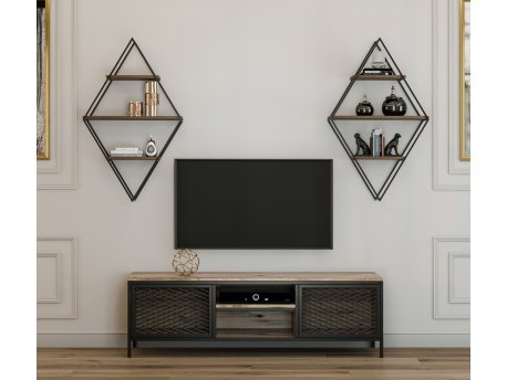 HANAH HOME TV polica Comets Prizma