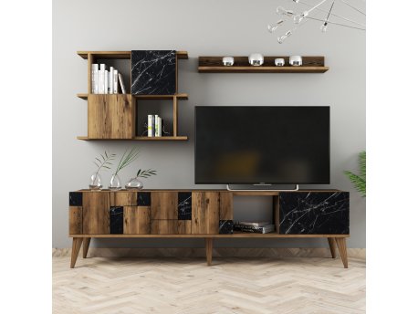 HANAH HOME TV polica Madrid Black