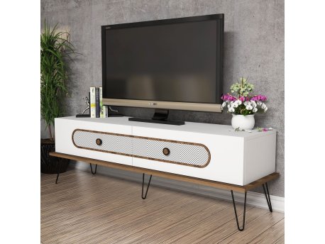 HANAH HOME TV polica Ekol - White