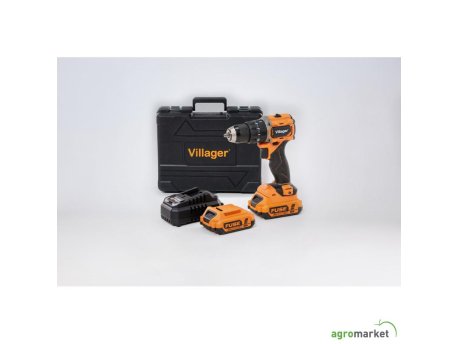 VILLAGER FUSE akumulatorska brushless udarna bušilica VLP 5121 - 2BSC SOLO