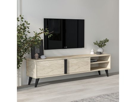 HANAH HOME TV polica Benoit Travertine