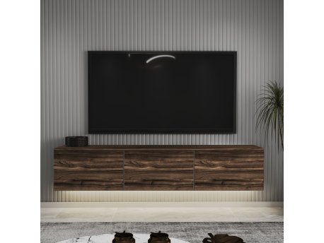 HANAH HOME TV polica Neon Chestnut