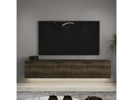 HANAH HOME TV polica Neon Walnut