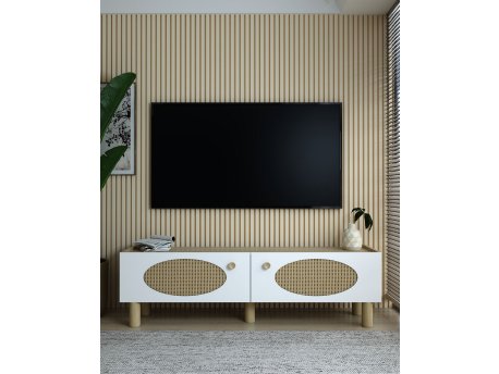 HANAH HOME TV polica Elisa Sapphıre Oak Hazeran