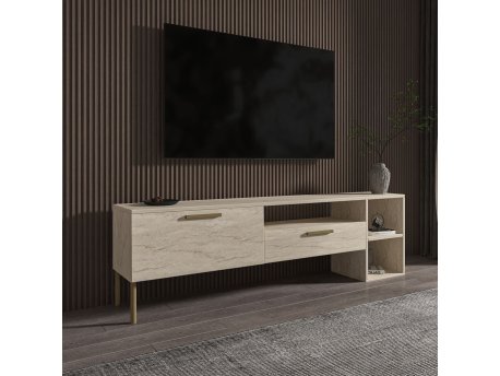 HANAH HOME TV polica Parion Travertine