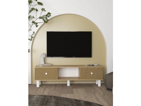 HANAH HOME TV polica Mono Sapphıre Oak Hazeran