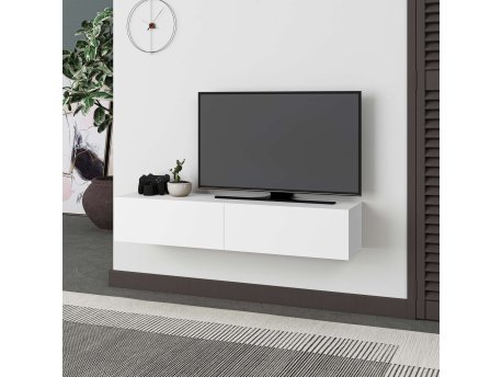 HANAH HOME TV polica Francy 135 White