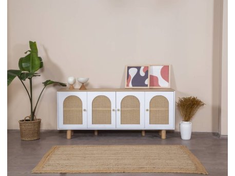 HANAH HOME Komoda Bohem White Oak