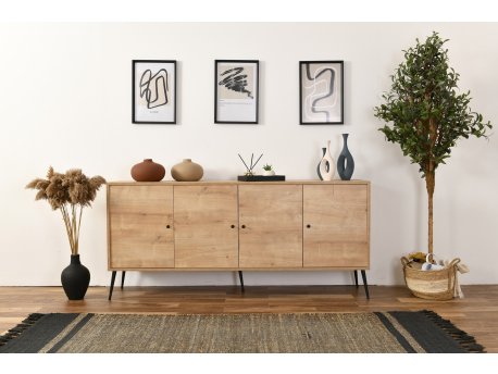 HANAH HOME Komoda Calvin Oak v2