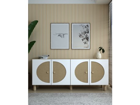 HANAH HOME Komoda Inci KB150 Bohem Sapphire Oak Hazeran
