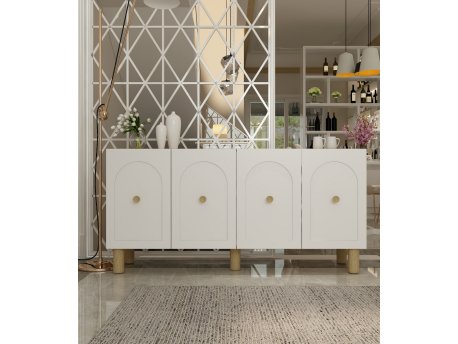 HANAH HOME Komoda Notre KB150 Bohem Sapphire Oak White