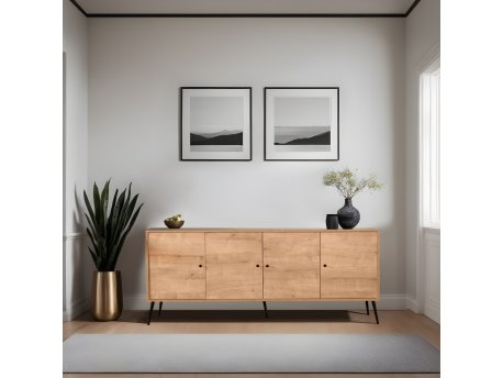 HANAH HOME Komoda Violet